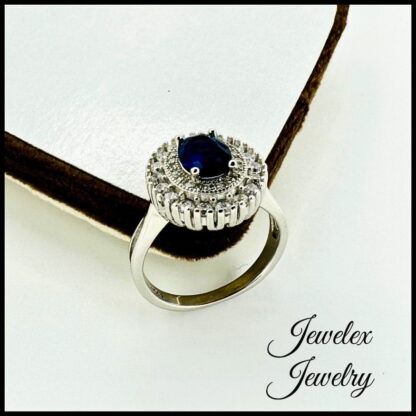 sapphire zircon ring - Image 3