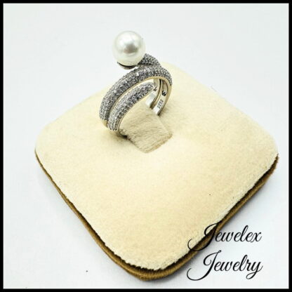 fresh water pearl nail design ring