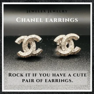 chanel classic studs