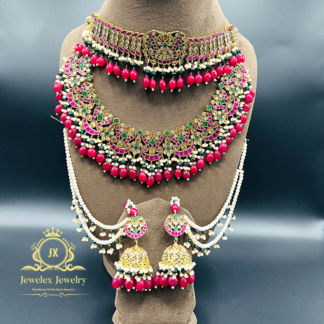 Naurattan Necklace Set