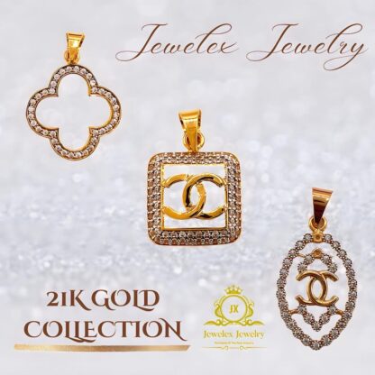 21k gold pendants style jx2