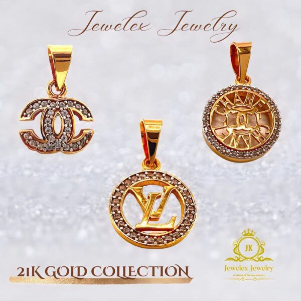 21k gold pendants style jx6