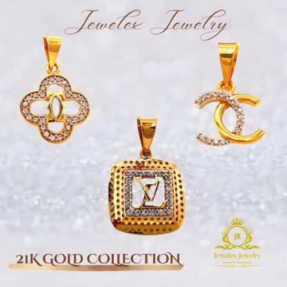 21k gold pendants style jx7