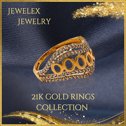 21k gold ring style 7