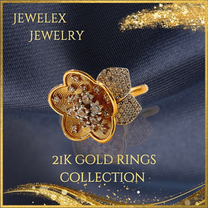 21k gold ring style 12