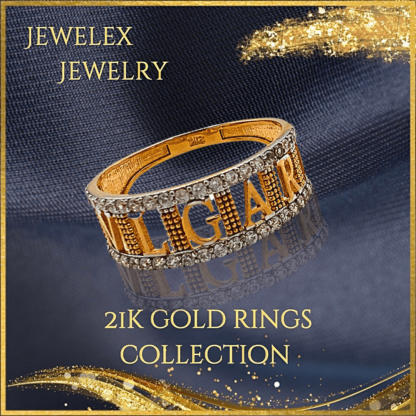 21k gold ring style bvlgari