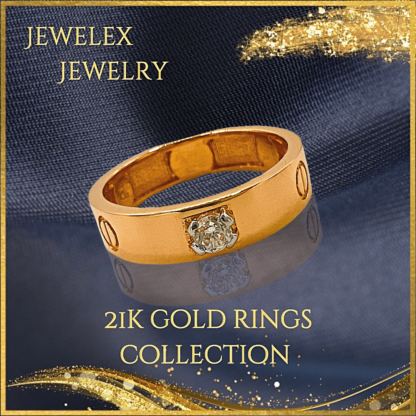 21k gold ring style cartier grace