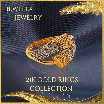 21k gold ring style 4