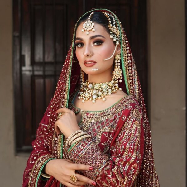 amira polki and kundan setting bridal jewelry - Image 2