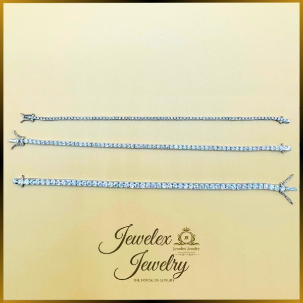 tennis 925 silver bracelet