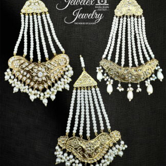 traditional bridal kundan jhumars JD1