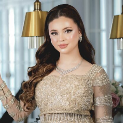 zarah elegant arab style layer necklace set - Image 2