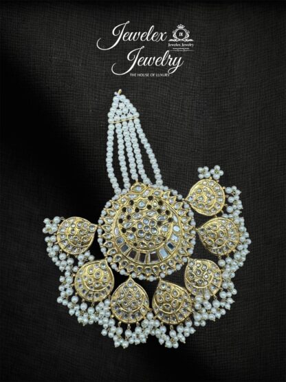 traditional bridal kundan polki jhumars JD15