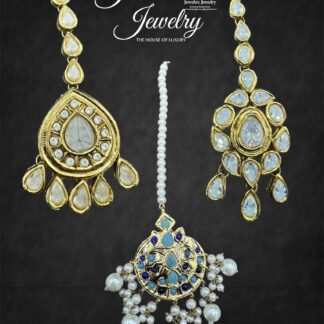 kundan and polki tika/bindi jt2