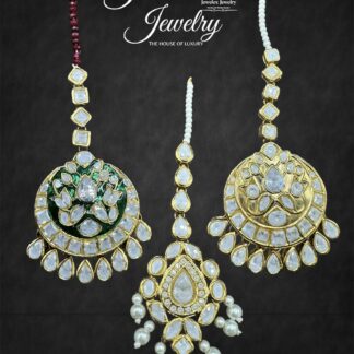 kundan and polki tika/bindi jt10
