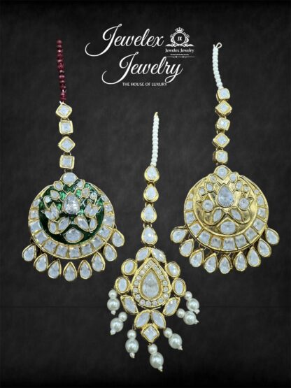 kundan and polki tika/bindi jt10