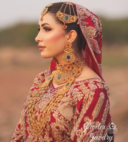 gold tone bridal set - Image 8