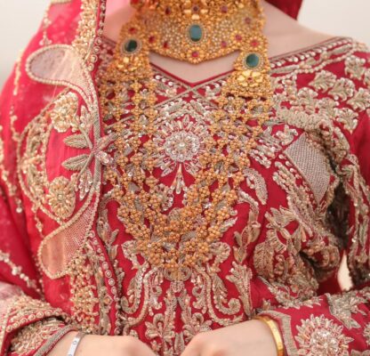 gold tone bridal set - Image 7