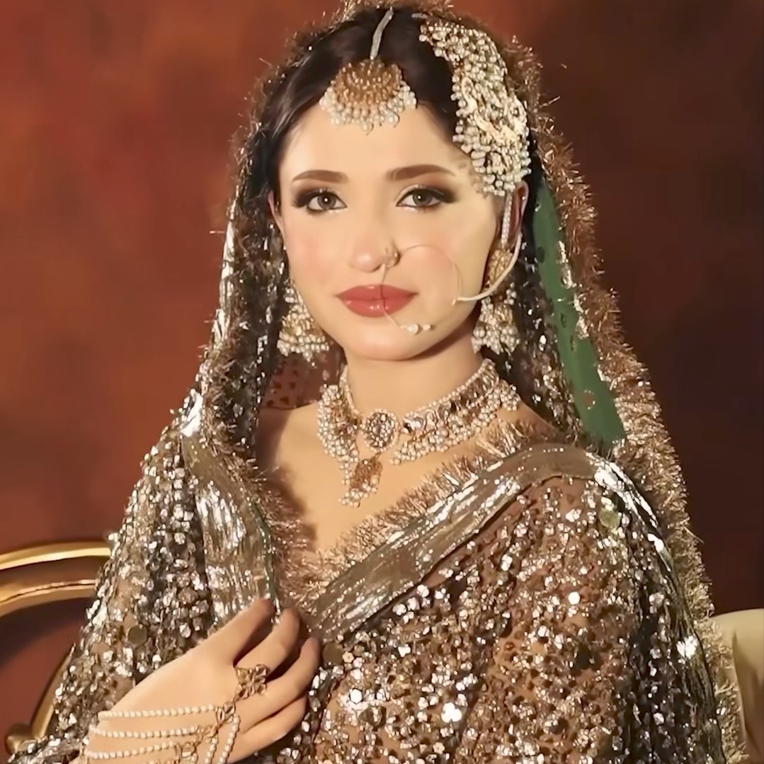 timeless nikkah look with traditional kundan jewelry