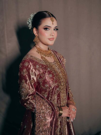 emaan gold look coins bridal set - Image 6