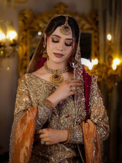 traditional south asian modern bridal jewelry set - Image 2