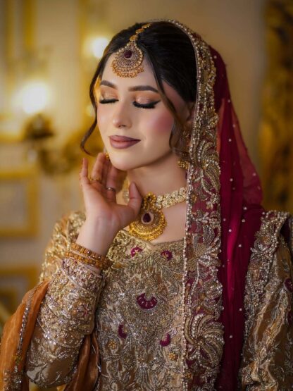 traditional south asian modern bridal jewelry set - Image 3