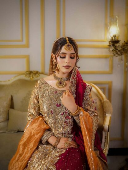 traditional south asian modern bridal jewelry set - Image 5
