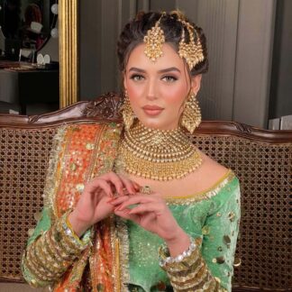 maharat kundan and polki necklace set