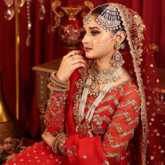 heritage polki and pearls maala set for an elegant bridal look