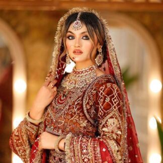classic jadau polki bridal set