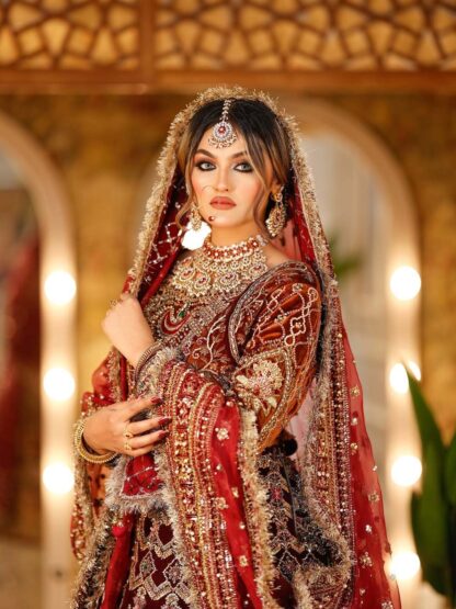 classic jadau polki bridal set - Image 3