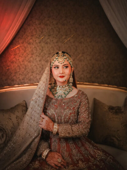 legacy polki and kundan bridal set - Image 5