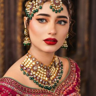 regal polki bridal jewelry set