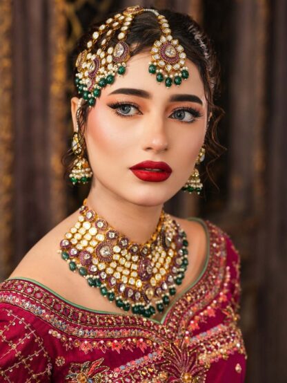 regal polki bridal jewelry set