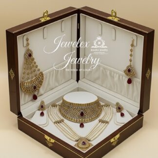 gold jewelry grace bridal set