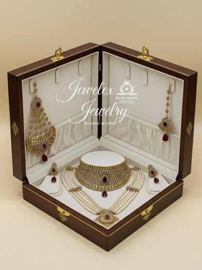 gold jewelry grace bridal set