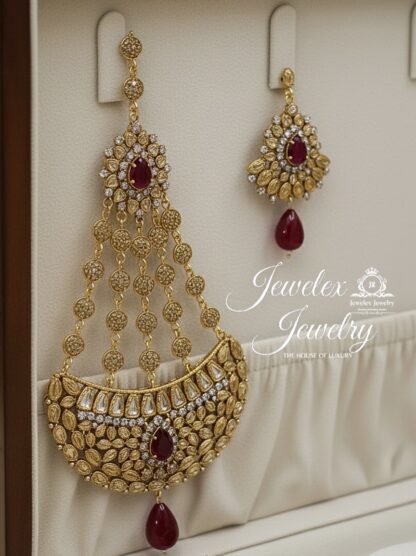 gold jewelry grace bridal set - Image 4