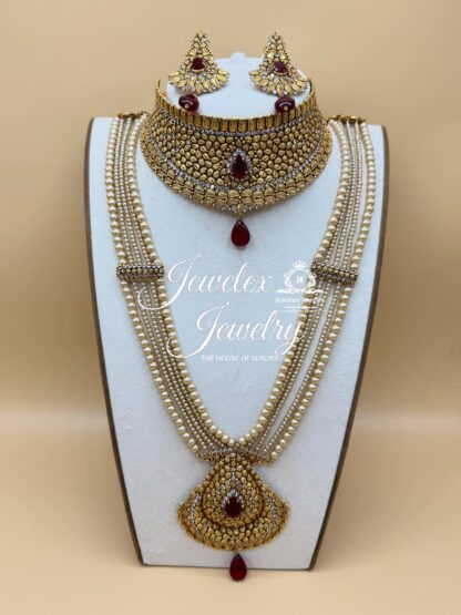 gold jewelry grace bridal set - Image 2