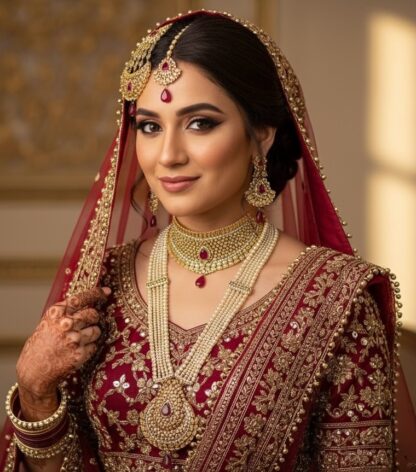 gold jewelry grace bridal set - Image 6