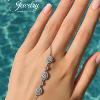 classy bracelet 925 silver grace on the wrist design ssb 59