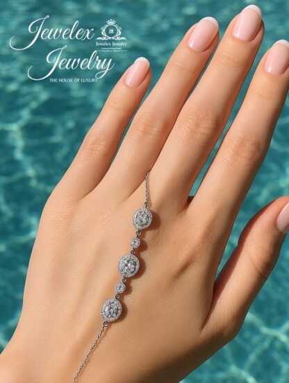 classy bracelet 925 silver grace on the wrist design ssb 59