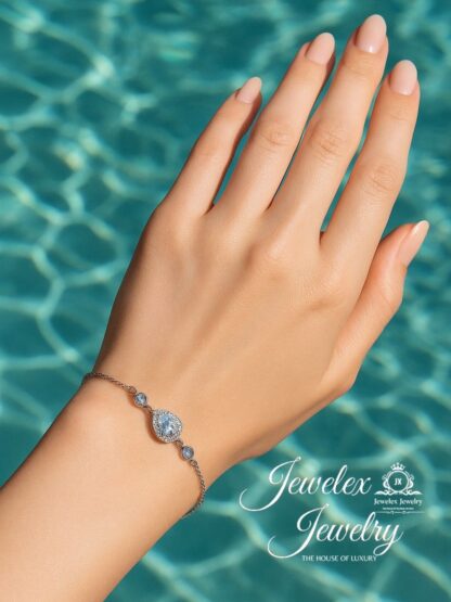 grace on the wrist 925 silver bracelet design ssb45