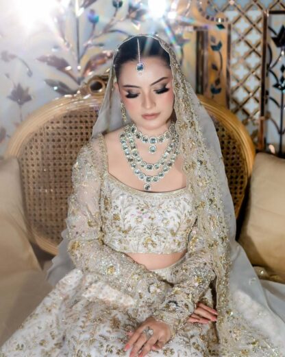 opulent layered foiled polki set - Image 3