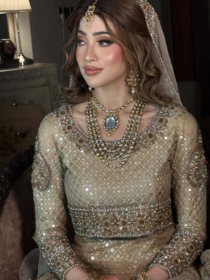 layered polki jewelry set - Image 4