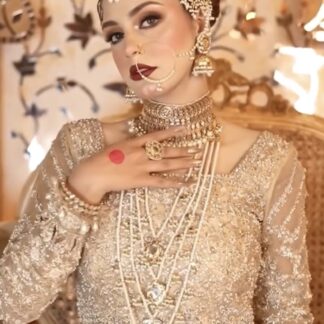 parishy traditional nikkah jewelry set