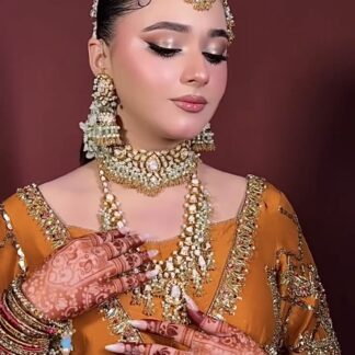 alayna polki choker and maala set