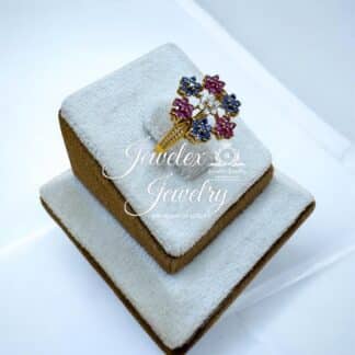 forever in bloom 21k gold ring
