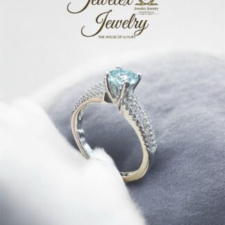 Stellar 1ct moissanite diamond ring