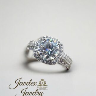 horizon 1ct moissanite diamond ring