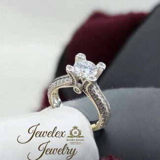 Eternal 1ct moissanite diamond ring